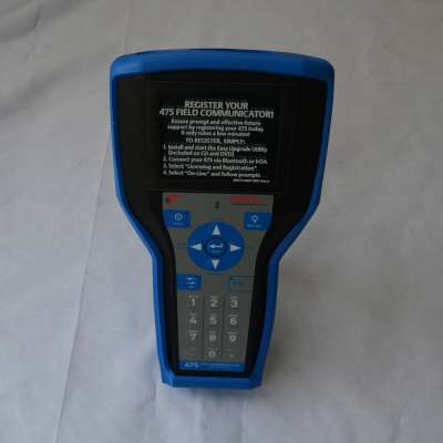 Emerson Rosemount 475 HART Field Communicator/ 475HP1ENA9GMTS/ Original/ Germany Origin/ With Protective Rubber Boot